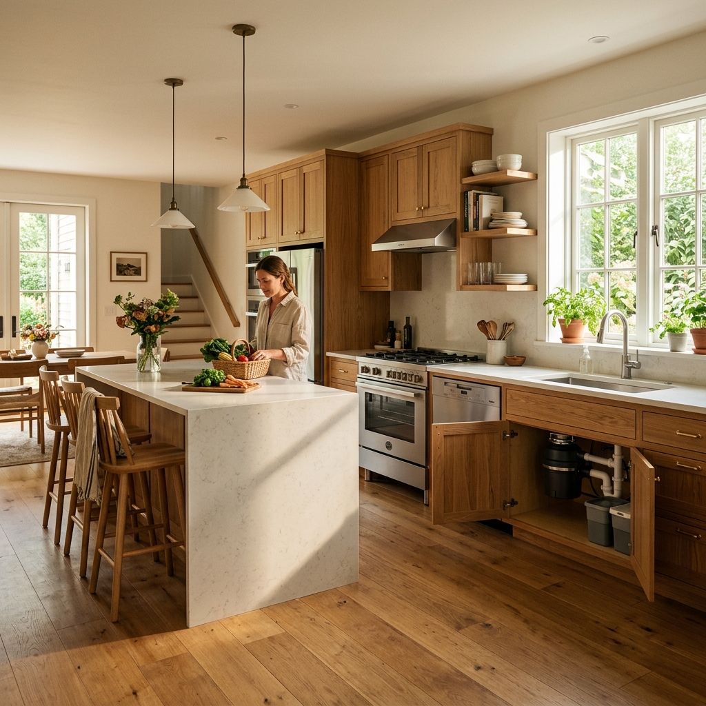 Independent house kitchen